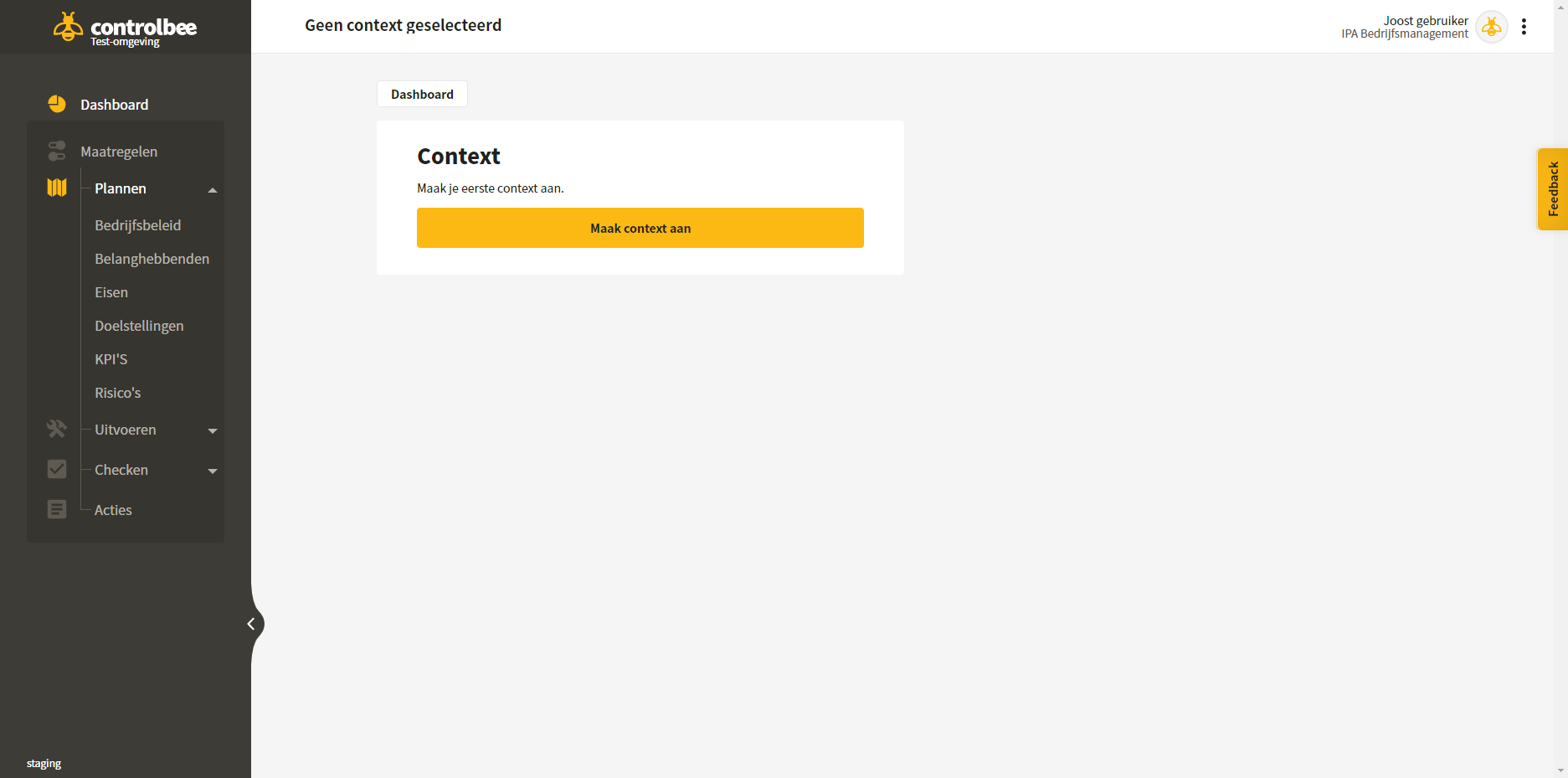Succesvol ingelogd